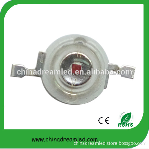 1W High Power LED 620nm 630nm red led 1w for Plant Grow Light Emitting Diode